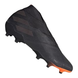 Buty piłkarskie adidas Nemeziz 19+ Fg M EH0566 czarne czarne