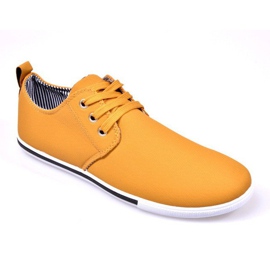 Eleganckie Trampki Japan 395 Camel brązowe