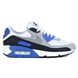 Buty Nike Air Max 90 M CD0881-102 białe czarne niebieskie szare