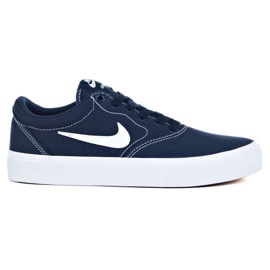 Buty Nike Sb Charge Cnvs Jr CQ0260-400 granatowe szare