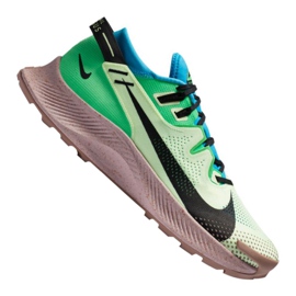 Buty biegowe Nike Pegasus Trail 2 M CK4305-700 czarne niebieskie wielokolorowe zielone