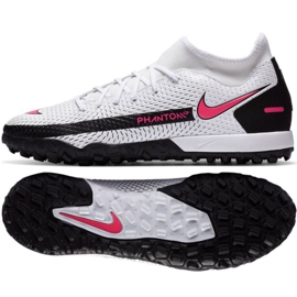 Buty piłkarskie Nike Phantom Gt Academy Df Tf M CW6666-160 wielokolorowe białe