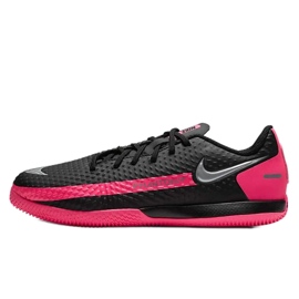 Buty piłkarskie Nike Phantom Gt Academy Ic Jr CK8480-006 czarne wielokolorowe