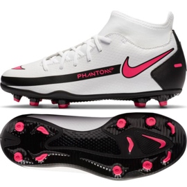Buty piłkarskie Nike Jr Phantom Gt Club Df FG/MG Jr CW6727-160 wielokolorowe białe