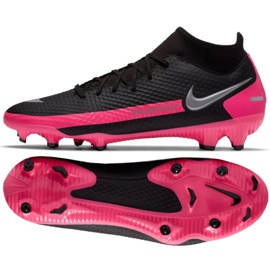 Buty piłkarskie Nike Phantom Gt Academy Df FG/MG M CW6667-006 wielokolorowe czarne