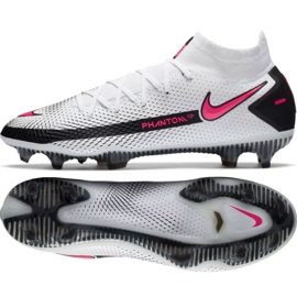 Buty piłkarskie Nike Phantom Gt Elite Df Fg M CW6589-160 wielokolorowe białe