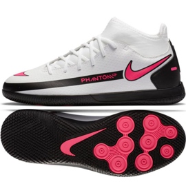 Buty piłkarskie Nike Phantom Gt Club Df Ic Jr CW6728-160 wielokolorowe białe