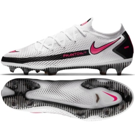 Buty piłkarskie Nike Phantom Gt Elite Fg M CK8439-160 wielokolorowe białe