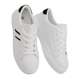 Trampki damskie białe CC-20 Black czarne
