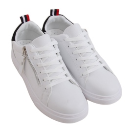 Trampki damskie białe KK-206 WHITE/BLACK