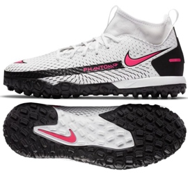 Buty piłkarskie Nike Phantom Gt Academy Df Tf Jr CW6695-160 wielokolorowe białe