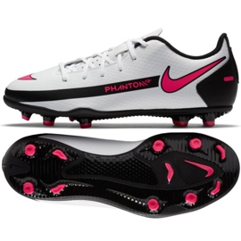 Buty piłkarskie Nike Phantom Gt Club FG/MG Jr CK8479-160 wielokolorowe białe