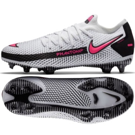 Buty piłkarskie Nike Phantom Gt Elite Fg Jr CK8473-160 wielokolorowe białe