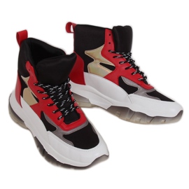 Buty sportowe za kostkę 2000-C05 Black wielokolorowe