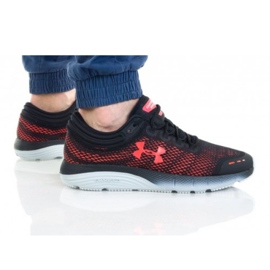 Buty Under Armour Charged Bandit 5 M 3021947-004 czarne czerwone