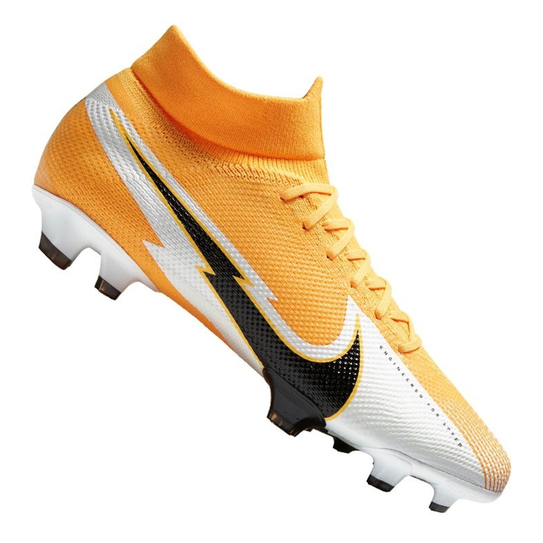 Buty piłkarskie Nike Superfly 7 Pro Fg M AT5382-801 wielokolorowe pomarańcze i czerwienie
