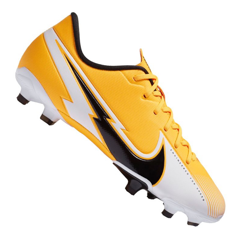 Buty piłkarskie Nike Vapor 13 Academy Mg Jr AT8123-801 wielokolorowe żółcie