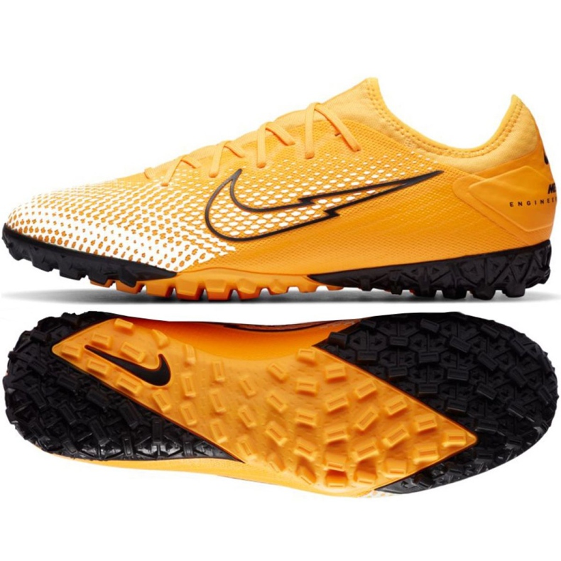 Buty piłkarskie Nike Mercurial Vapor 13 Pro Tf M AT8004-801 żółte wielokolorowe