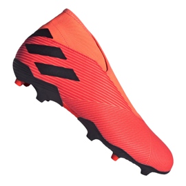 Buty piłkarskie adidas Nemeziz 19.3 Ll Fg M EH1092 wielokolorowe pomarańczowe