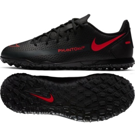 Buty piłkarskie Nike Phantom Gt Club Tf Jr CK8483-060 wielokolorowe czarne