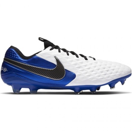 Buty piłkarskie Nike Tiempo Legend 8 Elite M Fg AT5293 104 wielokolorowe białe