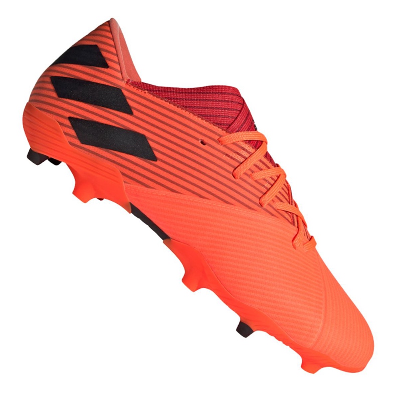 Buty piłkarskie adidas Nemeziz 19.2 Fg M EH0293 czerwone czerwone