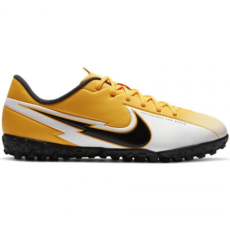 Buty piłkarskie Nike Mercurial Vapor 13 Academy Tf Jr AT8145 801 żółte żółcie