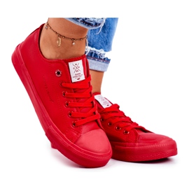 Damskie Trampki Cross Jeans Czerwone DD2R4032