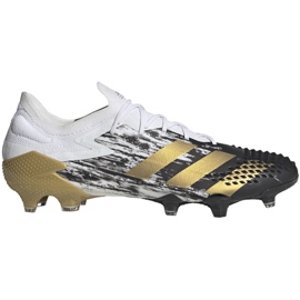 Buty piłkarskie adidas Predator Mutator 20.1 L M Fg FW9182 białe szare