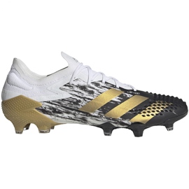 Buty piłkarskie adidas Predator Mutator 20.1 L M Fg FW9182 szare białe