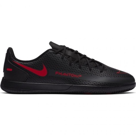 Buty piłkarskie Nike Jr Phantom Gt Club Ic CK8481 060 białe czarne
