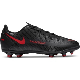 Buty piłkarskie Nike Jr Phantom Gt Club FG/MG CK8479 060 wielokolorowe czarne