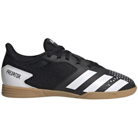 Buty piłkarskie adidas Predator 20.4 In Sala Jr FW9224 czarne wielokolorowe