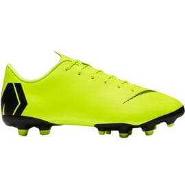 Buty piłkarskie Nike Mercurial Vapor 12 Academy Mg Jr AH7347 701 żółte