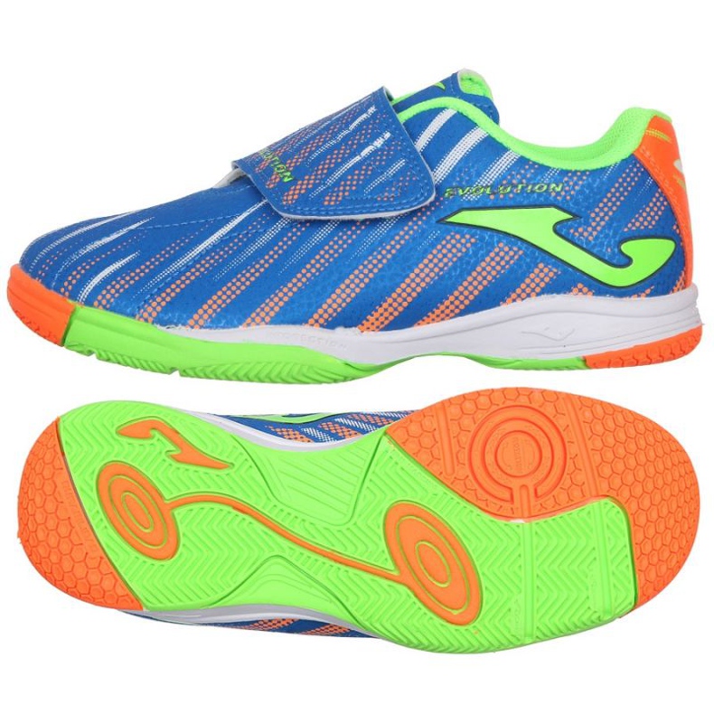 Buty halowe Joma Evolution 2004 In Jr EVJW.2004.IN wielokolorowe niebieskie