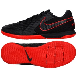 Buty halowe Nike React Tiempo Legend 8 Pro Ic M AT6134-060 wielokolorowe czarne
