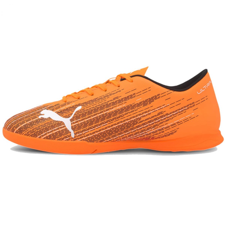 Buty piłkarskie Puma Ultra 4.1 It M 106096 01 pomarańczowe wielokolorowe