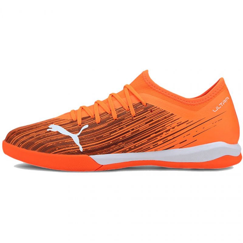 Buty piłkarskie Puma Ultra 3.1 It M 106090 01 pomarańczowe wielokolorowe