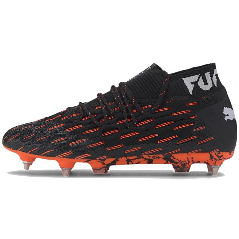 Buty piłkarskie Puma Future 6.1 Netfit MxSG M 106178 01 czarne wielokolorowe