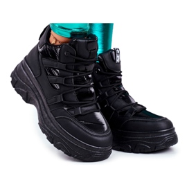 EVE Sportowe Damskie Buty Czarne Granto