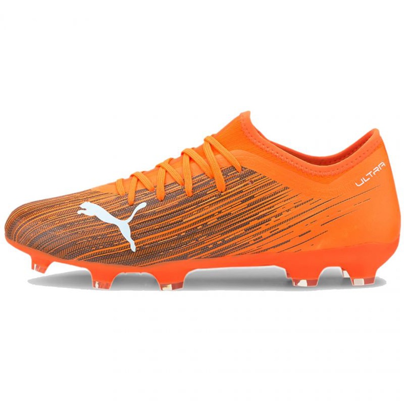Buty piłkarskie Puma Ultra 3.1 Fg Ag M 106086 01 wielokolorowe pomarańcze i czerwienie