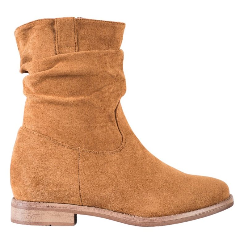 Kowbojki Na Koturnie VINCEZA brązowe