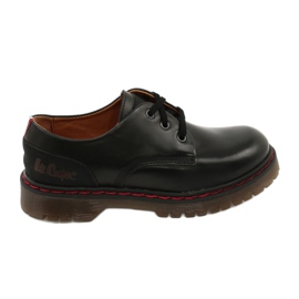 Glany niskie skórzane Lee Cooper LCJPL-20-01-021 czarne