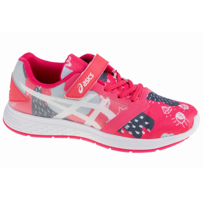 Buty Asics Patriot 11 Ps Sp Jr 1014A051-700 czarne różowe