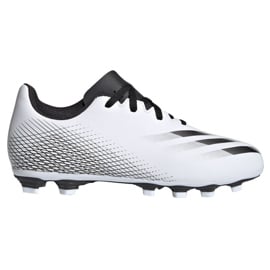 Buty piłkarskie adidas X GHOSTED.4 FxG Jr FW6798 wielokolorowe białe