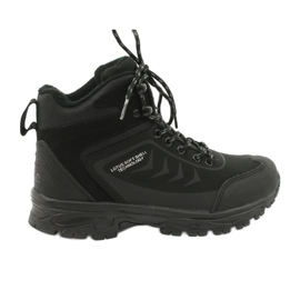 McBraun Wysokie trekkingi sportowe softshell czarne 9TR37-1405