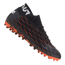 Buty piłkarskie Puma Future 6.1 Netfit Mg M 106181-01 wielokolorowe czarne