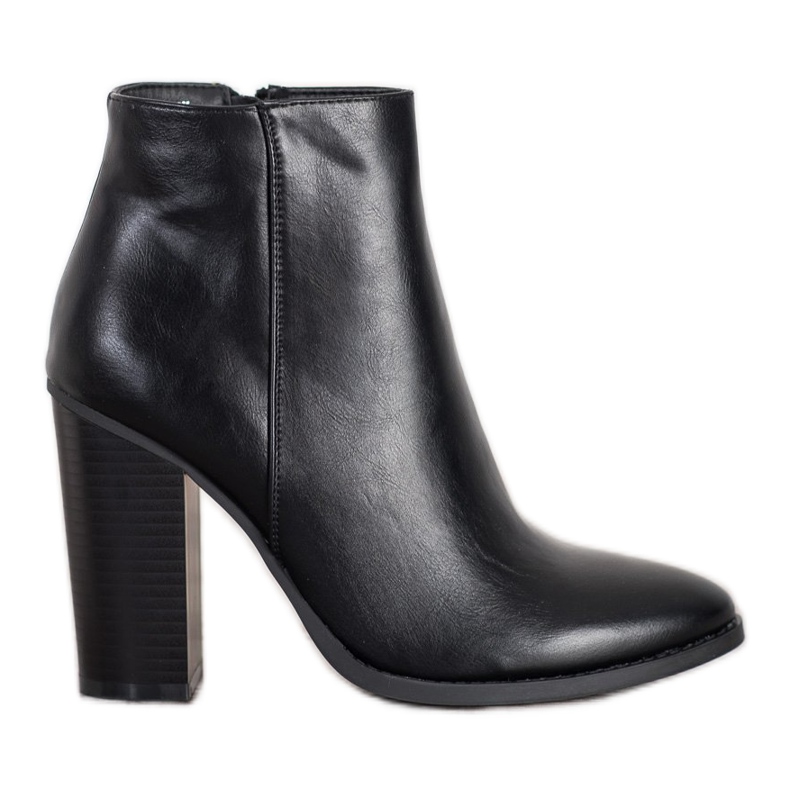 Seastar Klasyczne Botki Na Słupku czarne