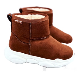 Dziecięce Botki Big Star Śniegowce Camel GG374086