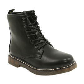 Evento Botki Czarne Glany 20BT35-3002 Black